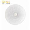 1 Sliver Button Celestia Prism Ceiling Light