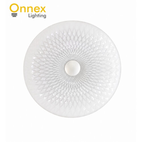 1 Sliver Button Celestia Prism Ceiling Light