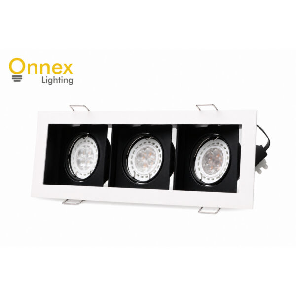 1 Hollow Recessed SQ Spotlight WH (Includes GU10 Bulb)
