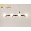1 Solara Orbit Linear Chandelier