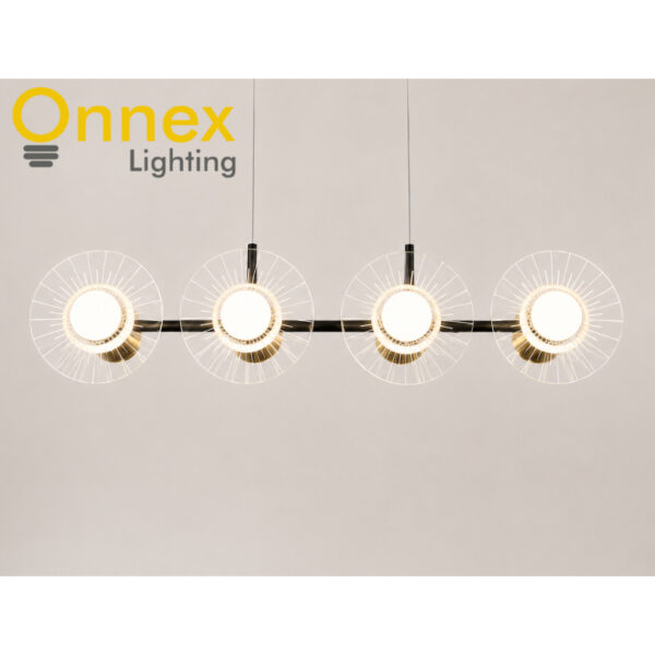 1 Solara Orbit Linear Chandelier