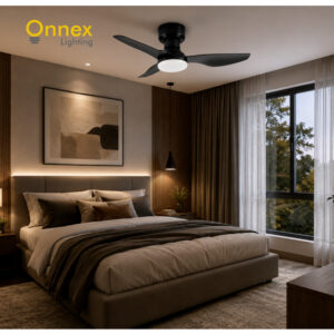 Fanco Co-Fan Hugger DC Ceiling Fan – Perfect for Low Ceilings