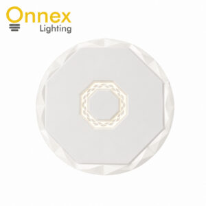 Aurora Hexagon Crystal LED Ceiling Light (45W)
