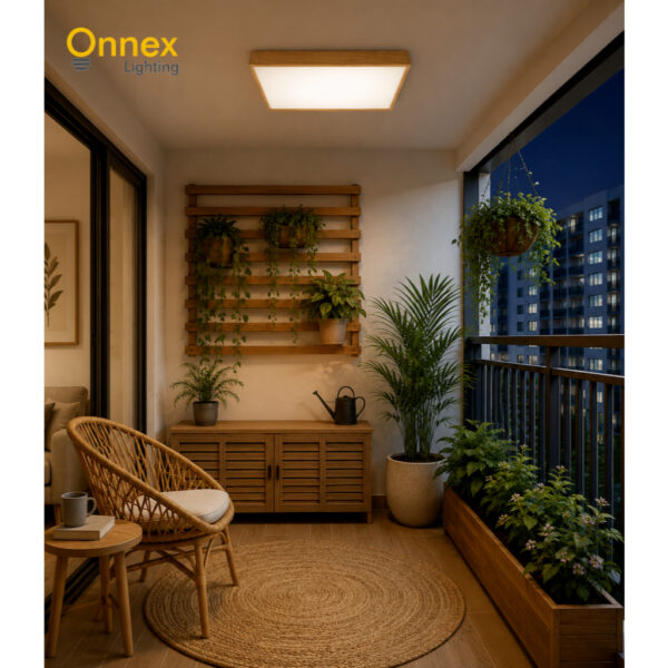 Modern Rectangle (40W) Ceiling Light