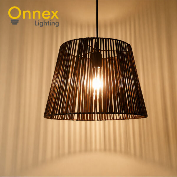 1 Kyoto Rattan Pendant Light