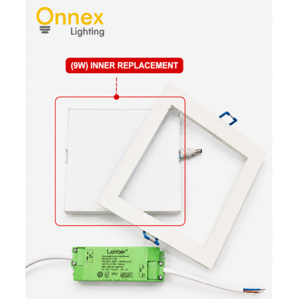 1 Laniber Model 2185 (9W) Inner Replacement Downlight (NO Frame & NO Driver Given)