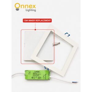 Laniber Model 2285 (13W) Inner Replacement Downlight (NO Frame & NO Driver Given)