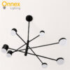 1 Orion Halo Chandelier