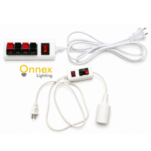 1 LED light and E27 Plug-in Lamp Tester