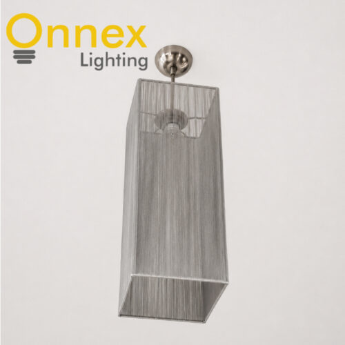 [CLEARANCE] Silver Veil Pendant light