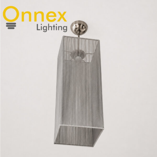 [CLEARANCE] Silver Veil Pendant light