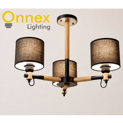 1 Nordhaven Linen Pendant Light