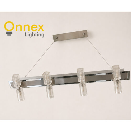 [CLEARANCE] Cristallo Linear Chandelier - Modern Crystal Glass