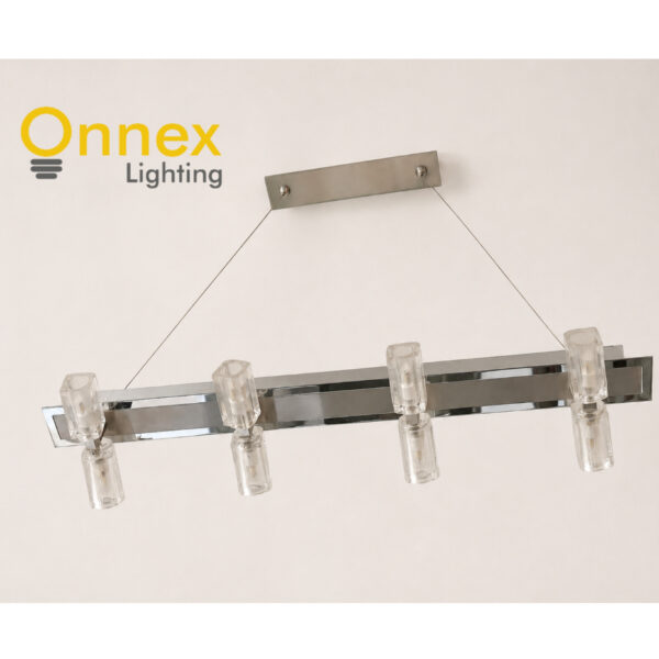 [CLEARANCE] Cristallo Linear Chandelier - Modern Crystal Glass