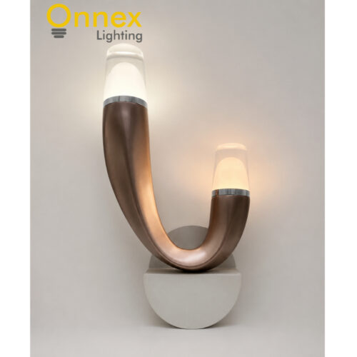 Aurelia Horn Wall Light – Dual Glow Designer Sconce