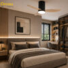 1 Fanco RITO 3 DC Ceiling Fan with LED Light – Quiet Power Meets Smart Living