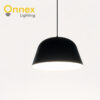 1 Nordic Eclipse Pendant Light - Matte Black