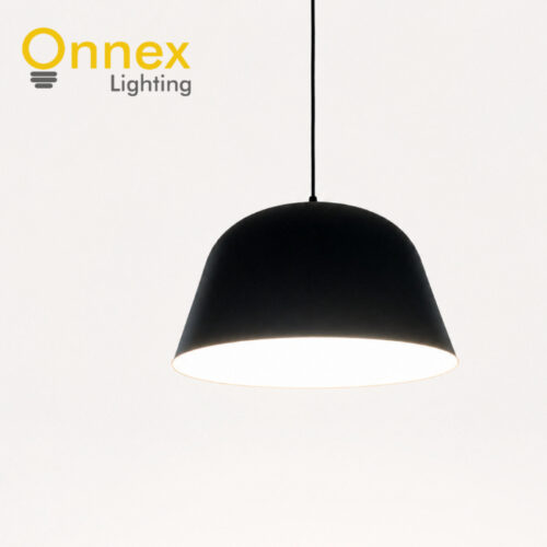 1 Nordic Eclipse Pendant Light - Matte Black