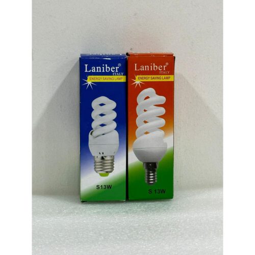 Laniber 13W Energy Saving Bulb E14/E27 Type (4pcs in 1 Pack)