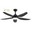 Fanco Galaxy 5 DC Ceiling Fan with 24W LED Light – Modern Design, Powerful Airflow, Super Silent