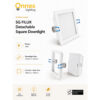 2 SG FILUX Detachable Square Downlight