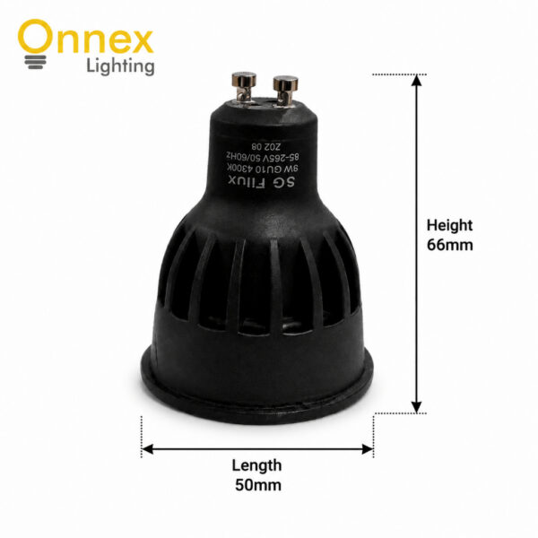 2 SG FILUX GU10 (9W) LED BULB (Bundle of 3pcs)