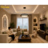 2 Orlena Halo Pendant Light (3 Tone)