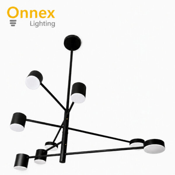 2 Orion Halo Chandelier