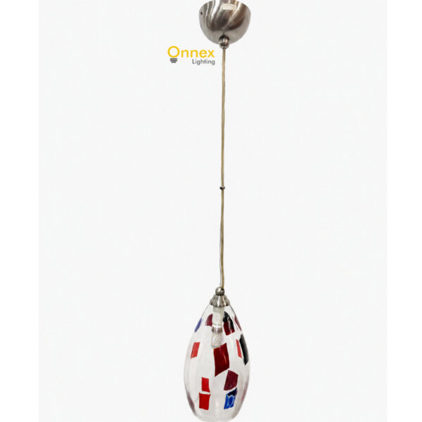 2 Aurora Mosaic Pendant Light E14