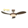 Fanco Girasol DC Ceiling Fan with 36W LED Light – Modern Design, Powerful Airflow, Super Silent