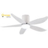 Fanco RITO 5 DC Ceiling Fan with LED Light – Powerful Cooling with Smart Convenience