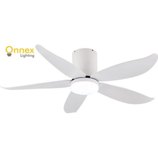 Fanco RITO 5 DC Ceiling Fan with LED Light – Powerful Cooling with Smart Convenience