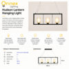 [CLEARANCE] Hudson Lantern Hanging Light