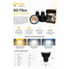 3 SG FILUX GU10 (9W) LED BULB (Bundle of 3pcs)