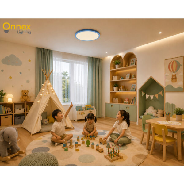3 Lunor Halo Ceiling Light (32W)