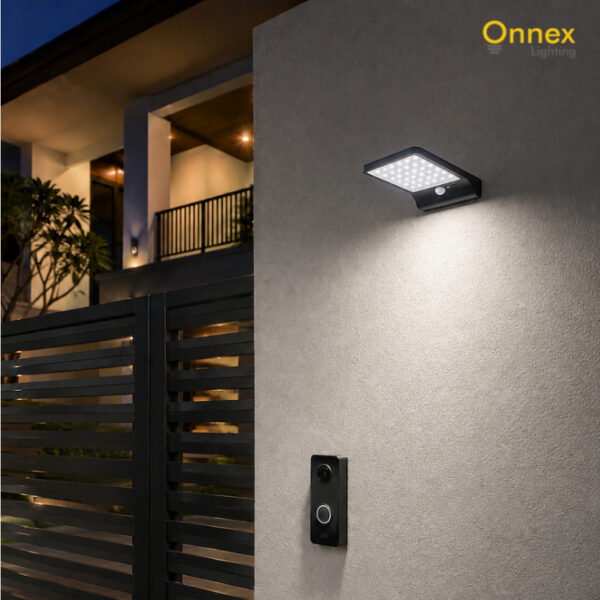 3 Solar Motion LED Sensor Outdoor Light (4W) IP65