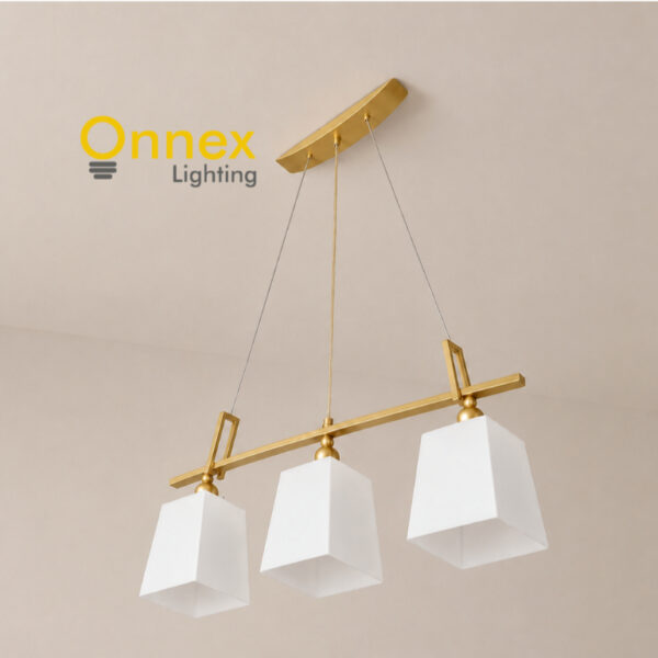 3 Monarch Linear Pendant