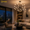 3 Asteria Starburst Chandelier