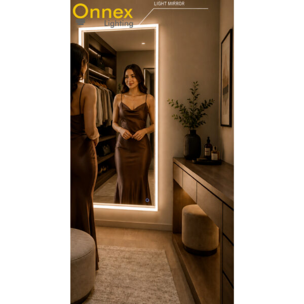 3 Luna Full-Length LED Mirror