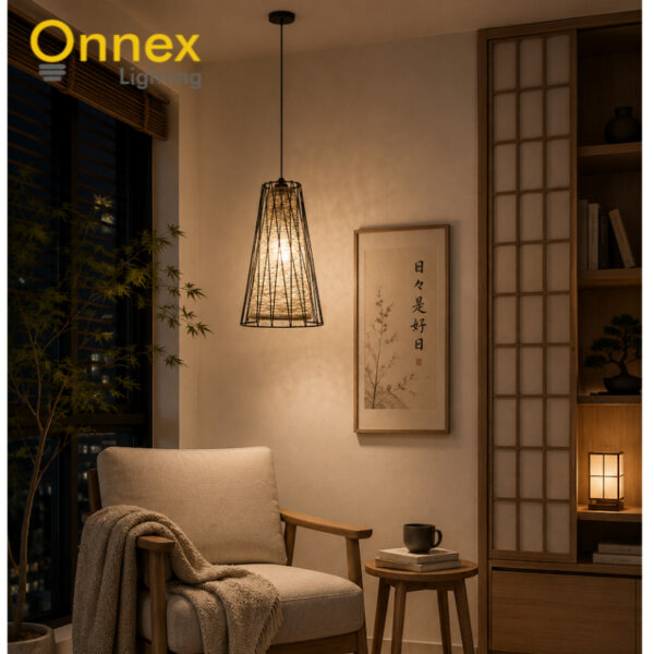 3 Takumi Weave Pendant Light
