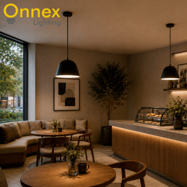 3 Nordic Eclipse Pendant Light - Matte Black