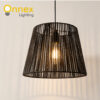 4 Kyoto Rattan Pendant Light