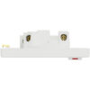 Schneider Vivace E, 13A, 250V, 1/2 gang(s), white, Switched socket