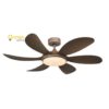 Fanco Girasol DC Ceiling Fan with 36W LED Light – Modern Design, Powerful Airflow, Super Silent