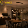 4 Willow Chandelier (Grey | Clear)