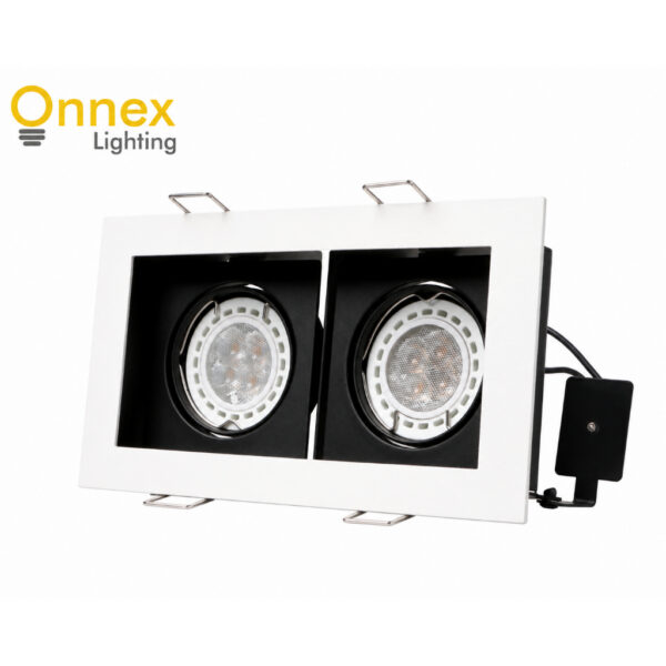 4 Hollow Recessed SQ Spotlight WH (Includes GU10 Bulb)