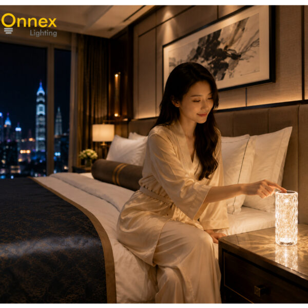 4 Elysian Diamond Touch-LED Table Lamp