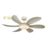 Fanco Girasol DC Ceiling Fan with 36W LED Light – Modern Design, Powerful Airflow, Super Silent