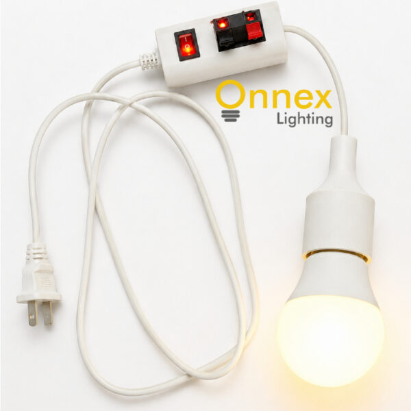 5 LED light and E27 Plug-in Lamp Tester