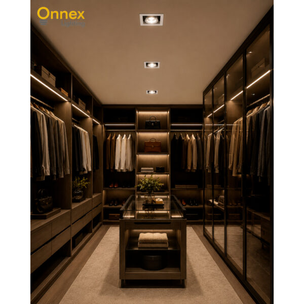 5 Hollow Recessed SQ Spotlight WH (Includes GU10 Bulb)